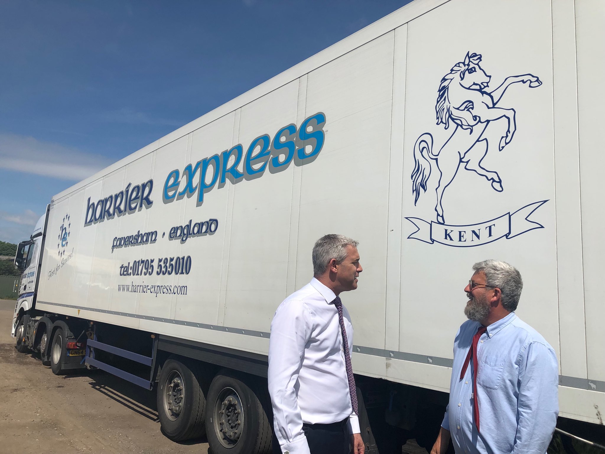 Harrier Express team